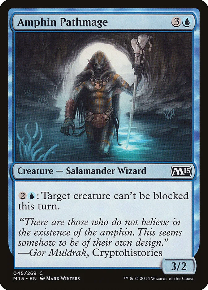 2014 Magic 2015 Amphin Pathmage common #45 common card image