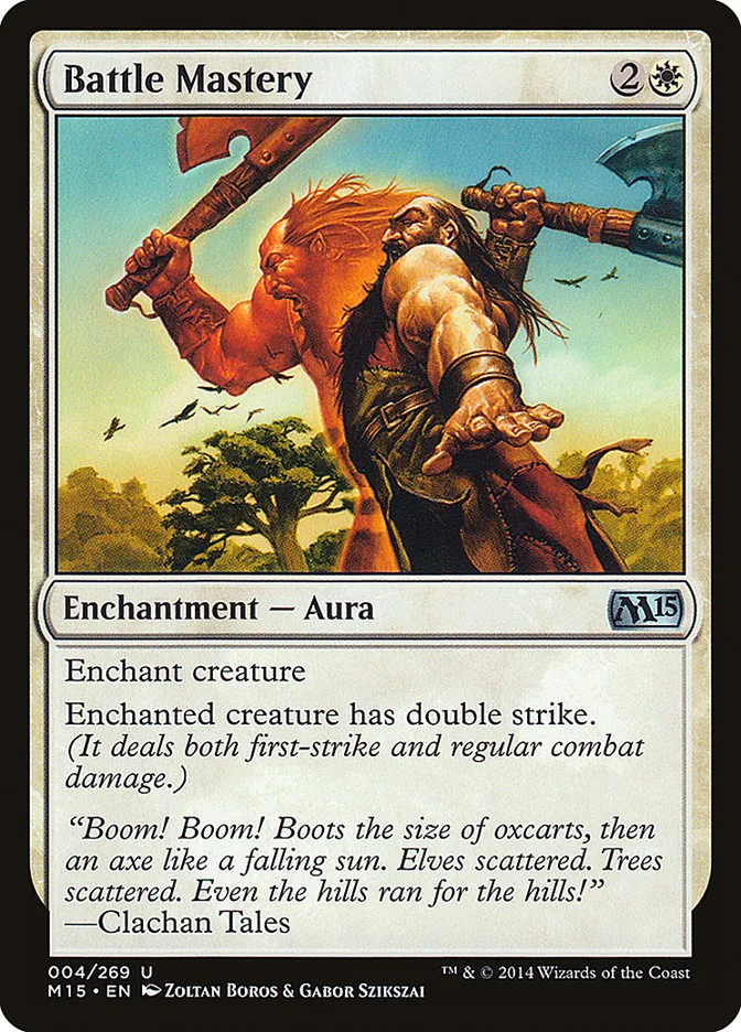 2014 Magic 2015 Battle Mastery uncommon #4 uncommon card image