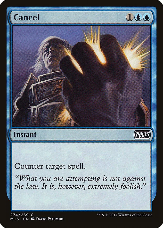 2014 Magic 2015 Cancel common #274 common card image