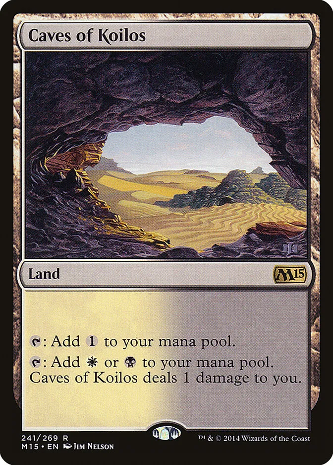 2014 Magic 2015 Caves of Koilos #241 rare card image