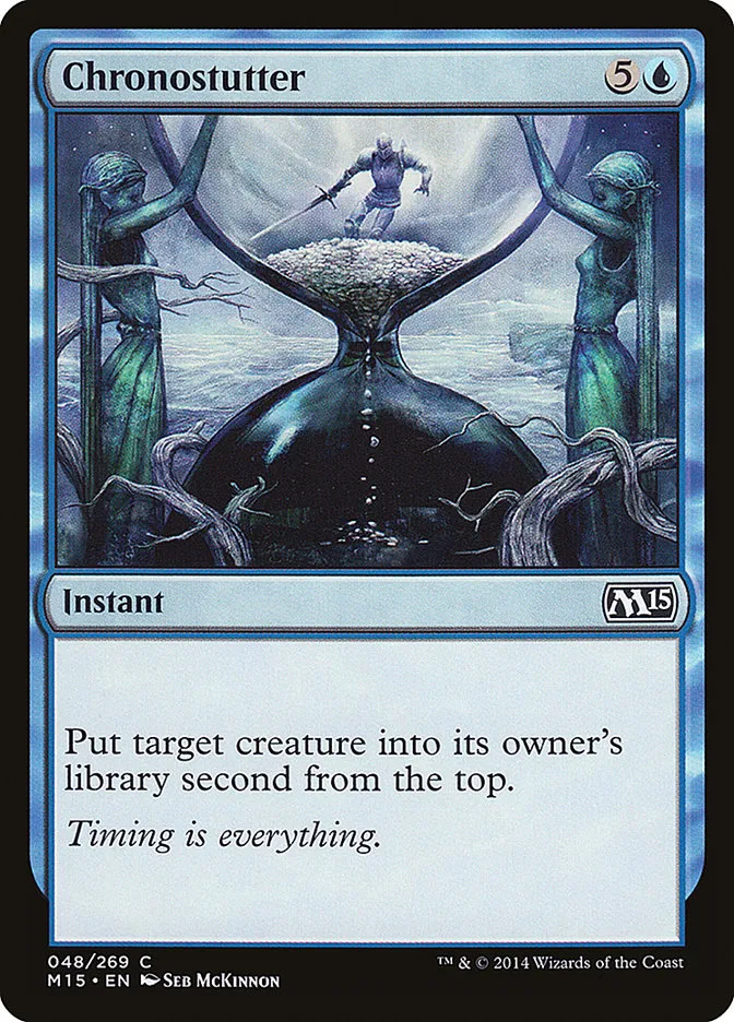 2014 Magic 2015 Chronostutter common #48 common card image