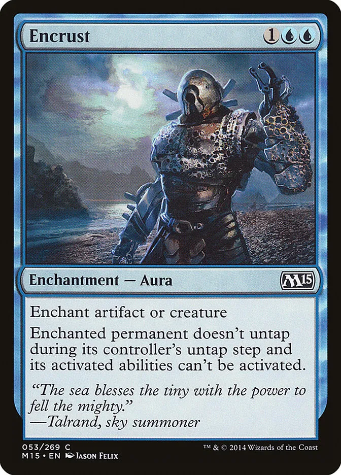 2014 Magic 2015 Encrust common #53 common card image