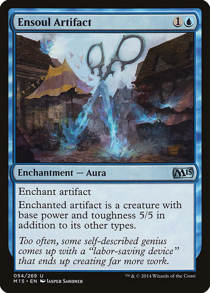 2014 Magic 2015 Ensoul Artifact uncommon #54 uncommon card image