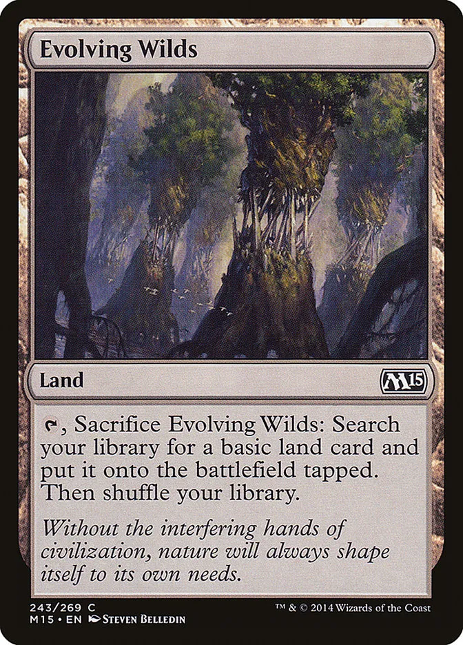 2014 Magic 2015 Evolving Wilds common #243 common card image
