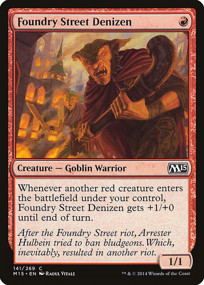 2014 Magic 2015 Foundry Street Denizen common #141 common card image