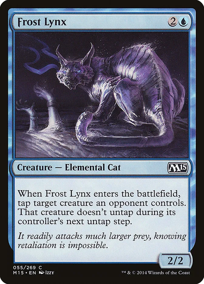 2014 Magic 2015 Frost Lynx common #55 common card image