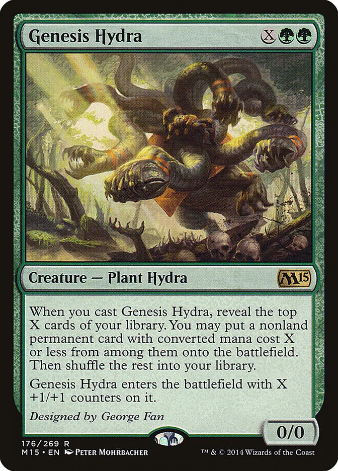2014 Magic 2015 Genesis Hydra rare #176 rare card image