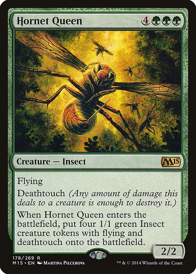 2014 Magic 2015 Hornet Queen rare #178 rare card image