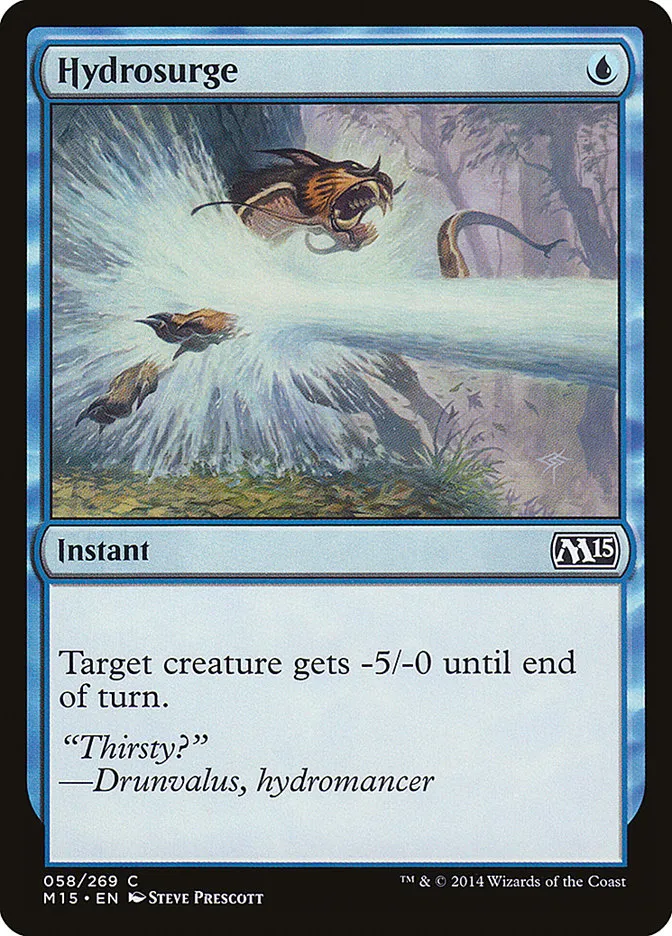 2014 Magic 2015 Hydrosurge common #58 common card image
