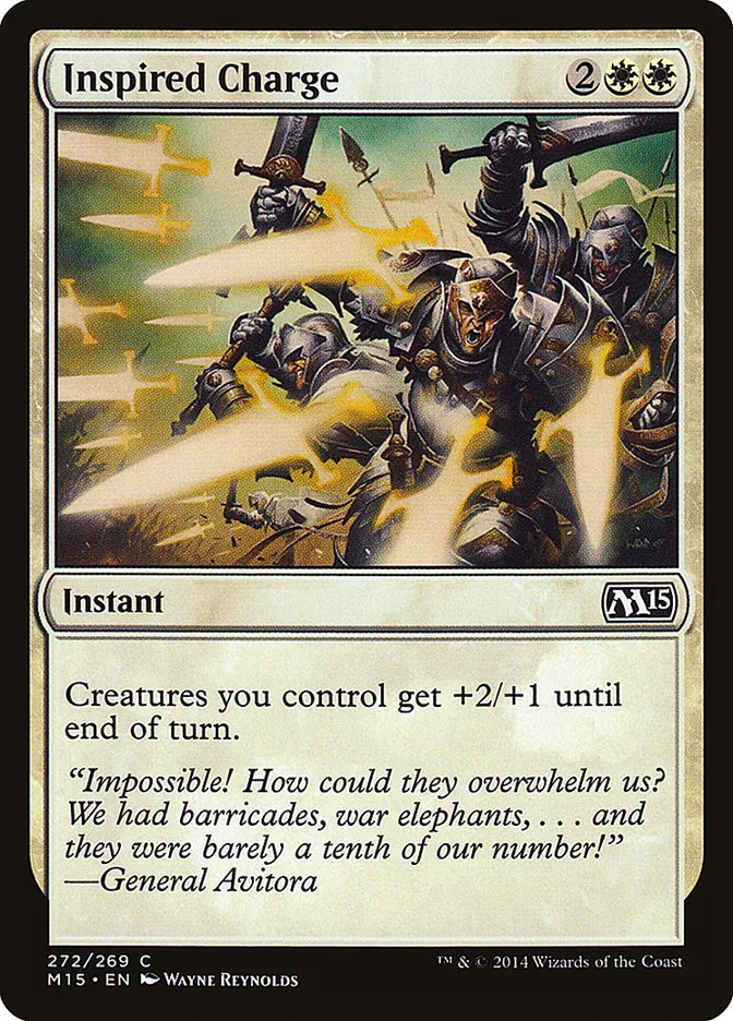 2014 Magic 2015 Inspired Charge common #272 common card image