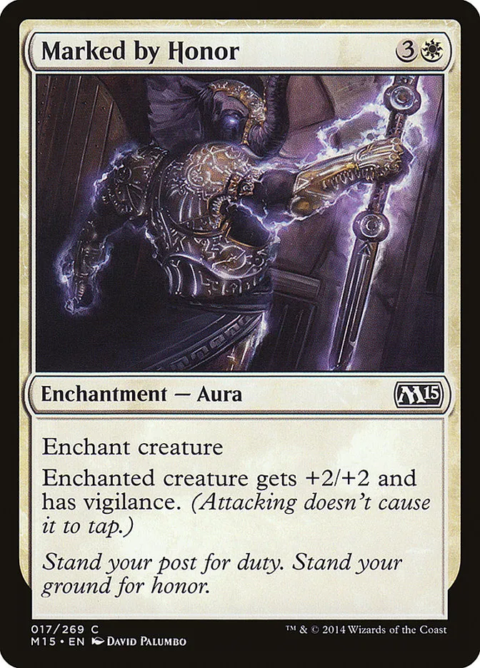 2014 Magic 2015 Marked by Honor common #17 common card image