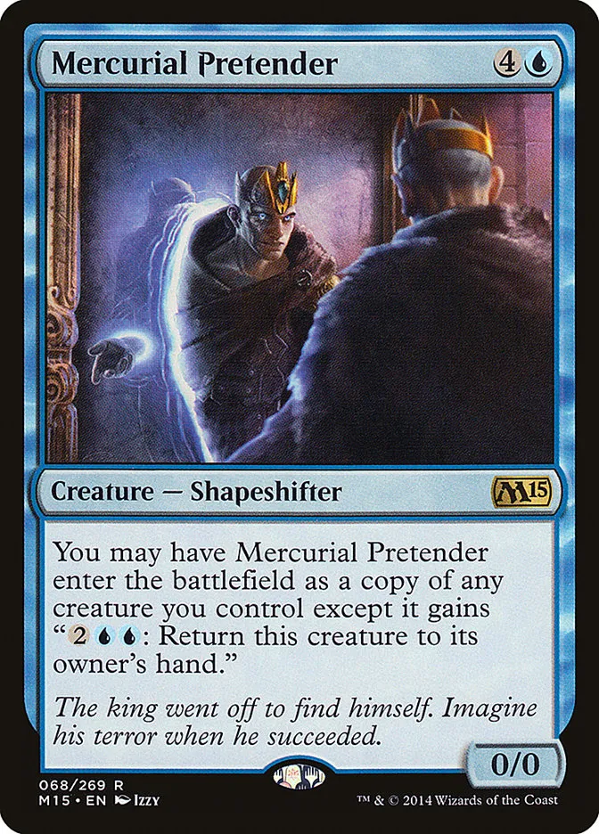 2014 Magic 2015 Mercurial Pretender #68 rare card image