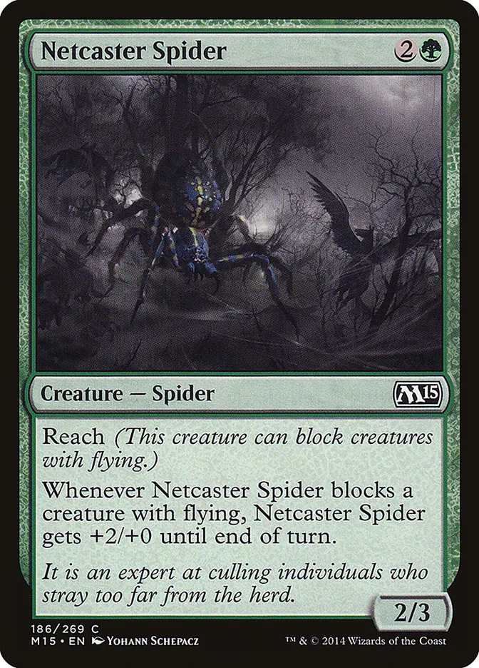 2014 Magic 2015 Netcaster Spider common #186 common card image