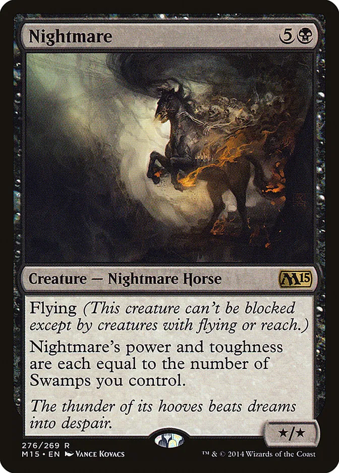 2014 Magic 2015 Nightmare rare #276 rare card image