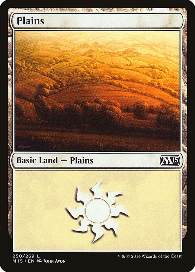 2014 Magic 2015 Plains common #250 common card image