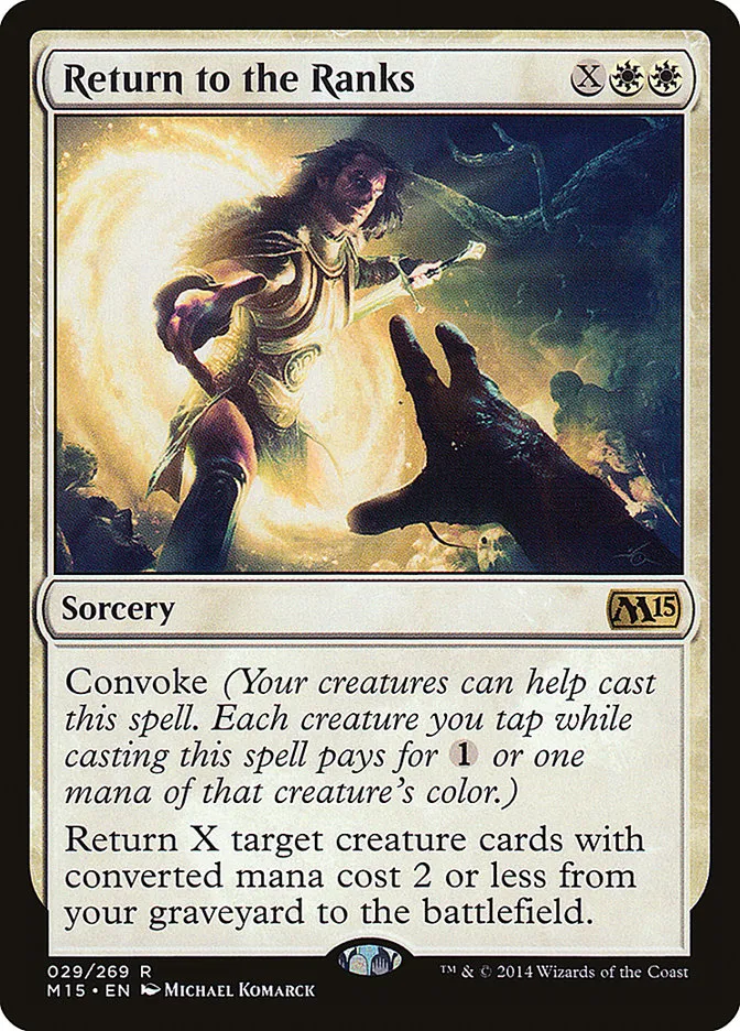 2014 Magic 2015 Return to the Ranks rare #29 rare card image