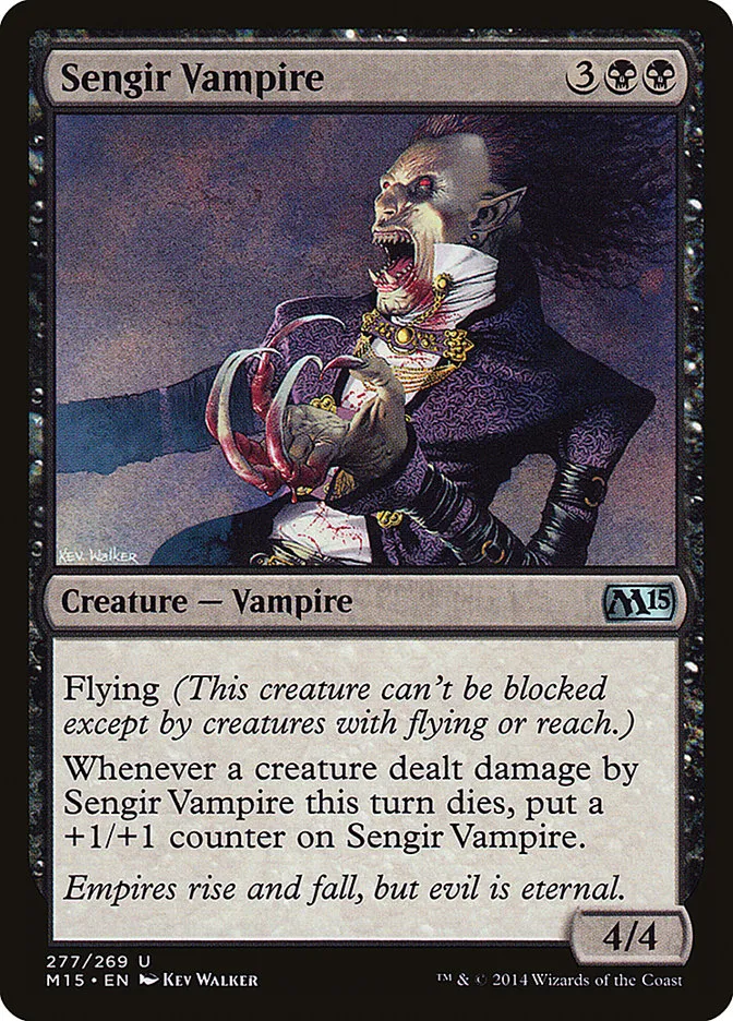 2014 Magic 2015 Sengir Vampire uncommon #277 uncommon card image