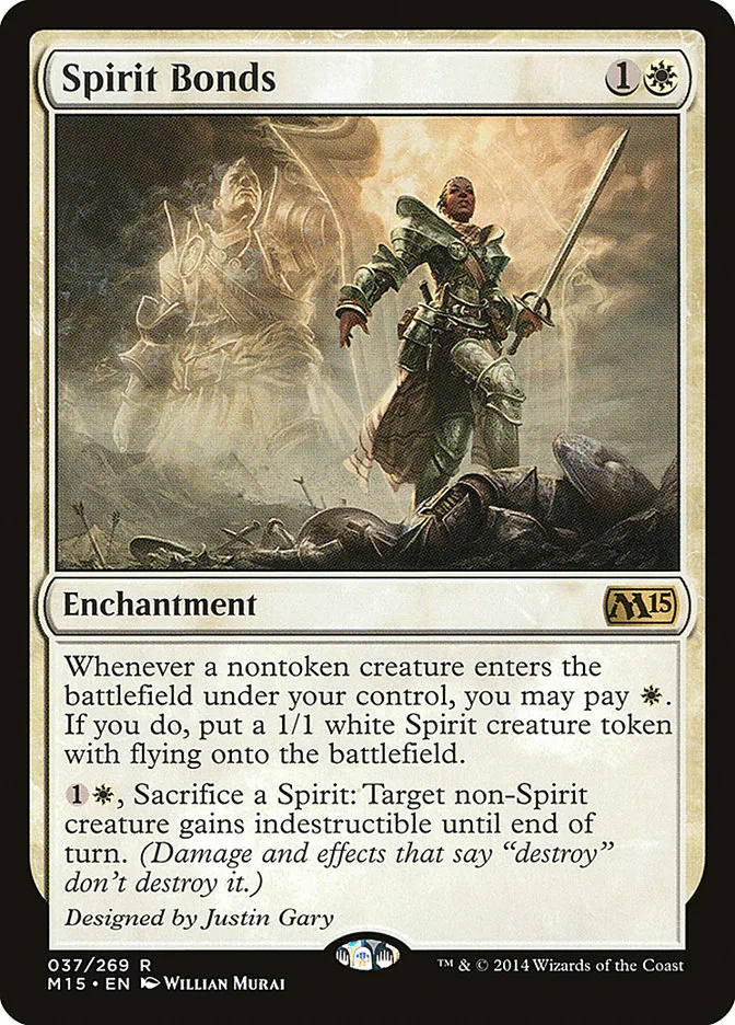 2014 Magic 2015 Spirit Bonds #37 rare card image
