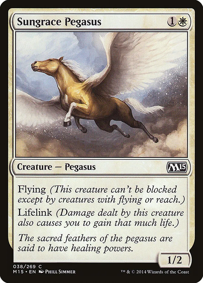 2014 Magic 2015 Sungrace Pegasus common #38 common card image
