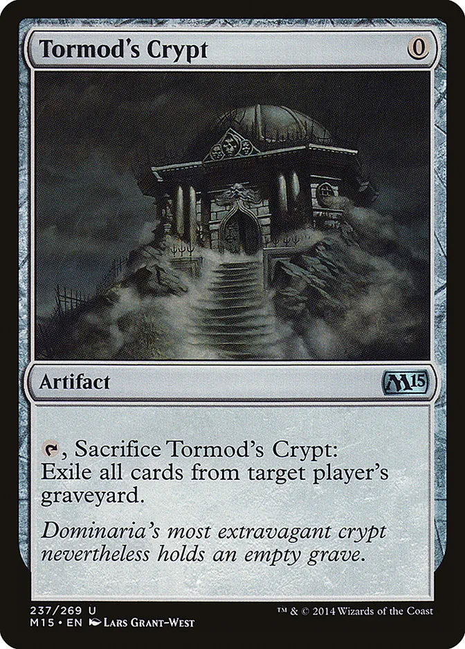 2014 Magic 2015 Tormod's Crypt uncommon #237 uncommon card image