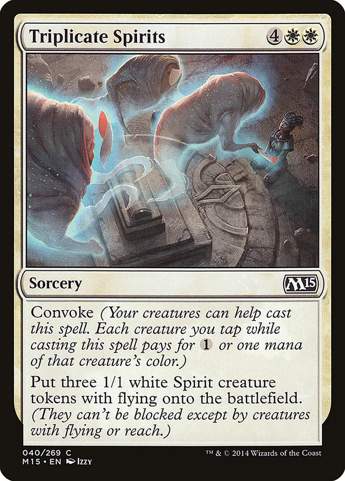 2014 Magic 2015 Triplicate Spirits common #40 common card image