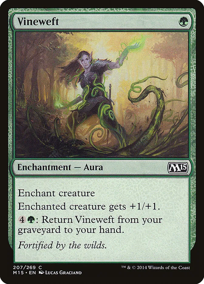 2014 Magic 2015 Vineweft common #207 common card image