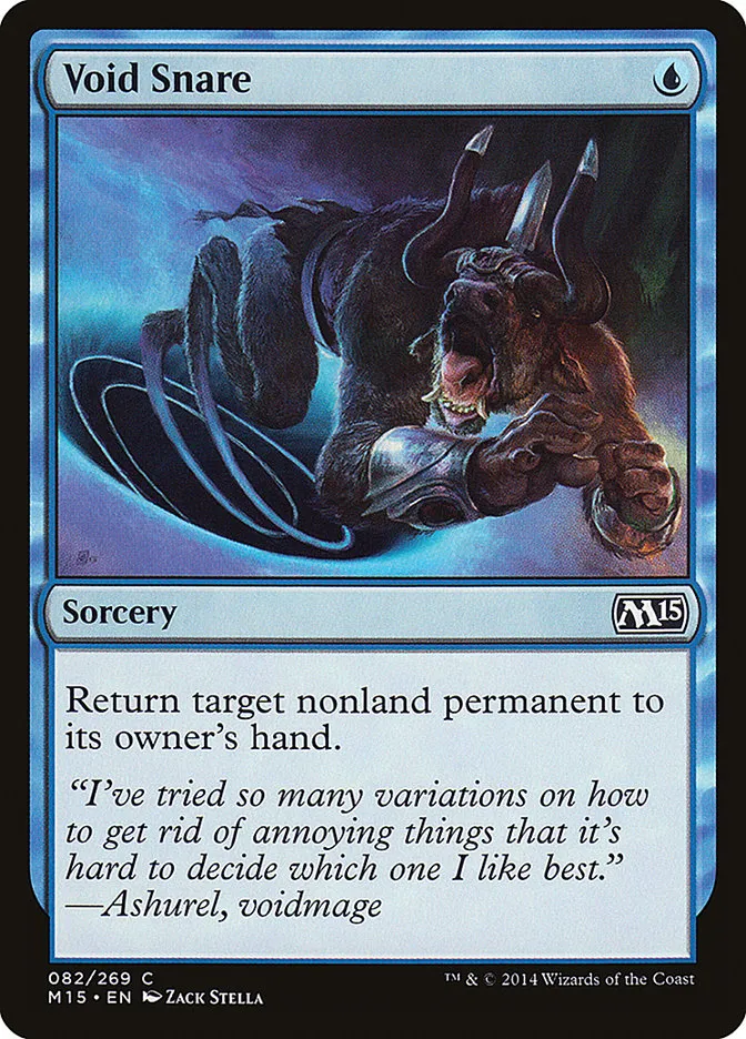 2014 Magic 2015 Void Snare common #82 common card image