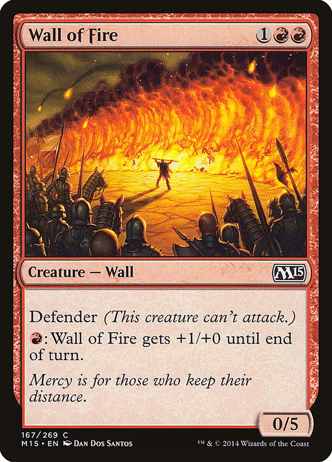 2014 Magic 2015 Wall of Fire common #167 common card image