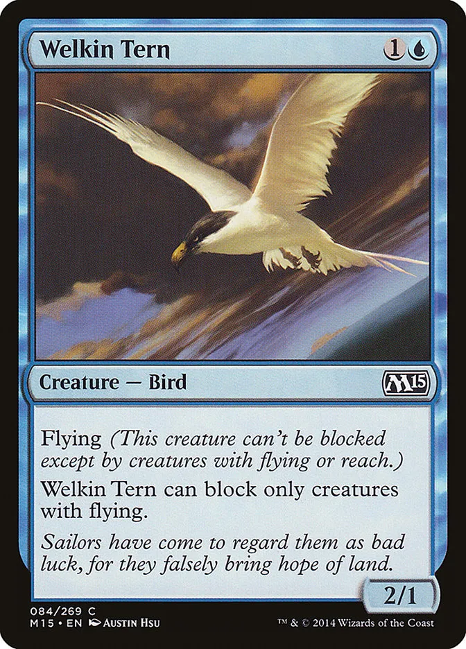 2014 Magic 2015 Welkin Tern common #84 common card image