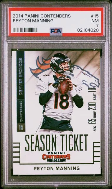 2014 Panini Contenders Peyton Manning #15 card image