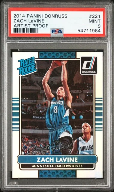 2014 Panini Donruss Zach Lavine #221 card image