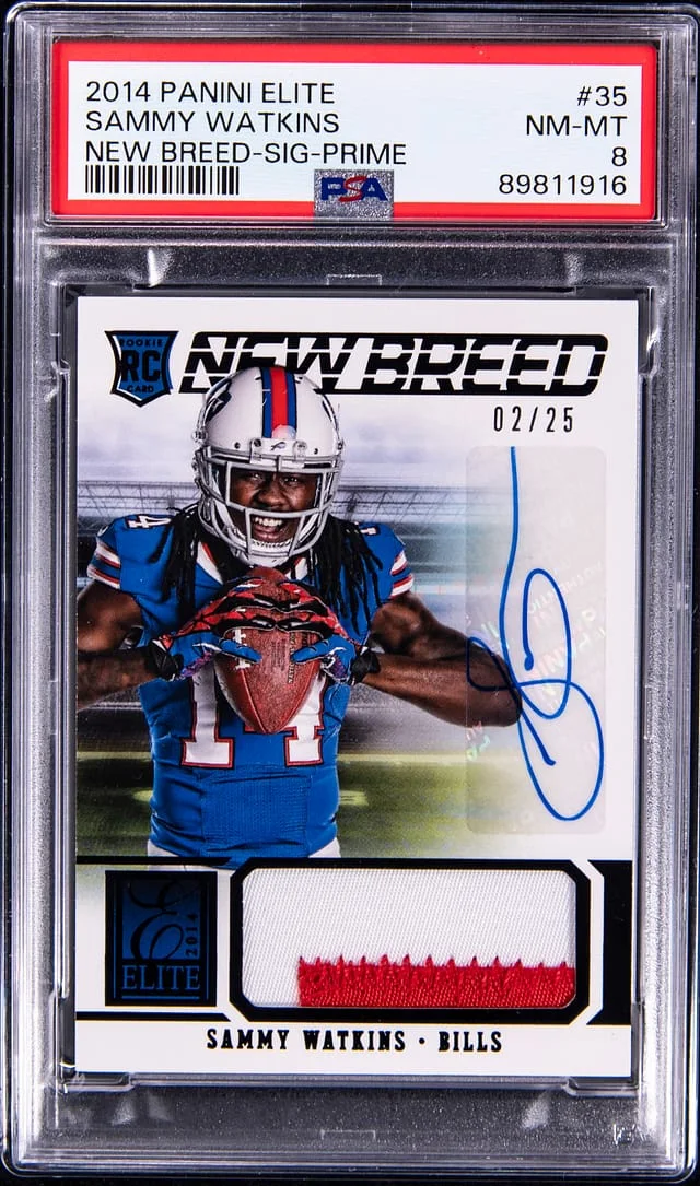 2014 Panini Elite Sammy Watkins New Breed Signature Prime #35 card image
