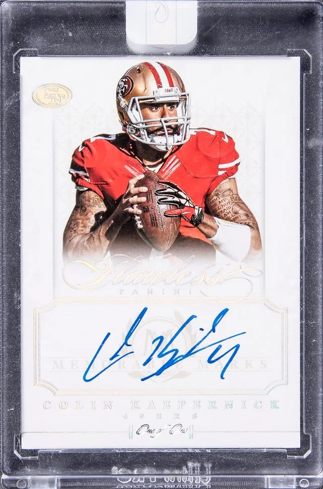 2014 Panini Flawless Colin Kapernick #3 card image