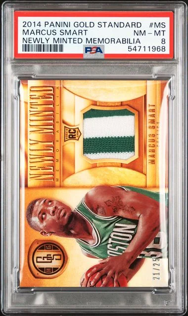 2014 Panini Gold Standard Marcus Smart Newly Minted Memorabilia #MS card image