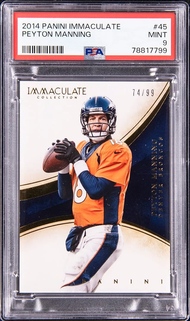 2014 Panini Immaculate Collection Peyton Manning #45 card image