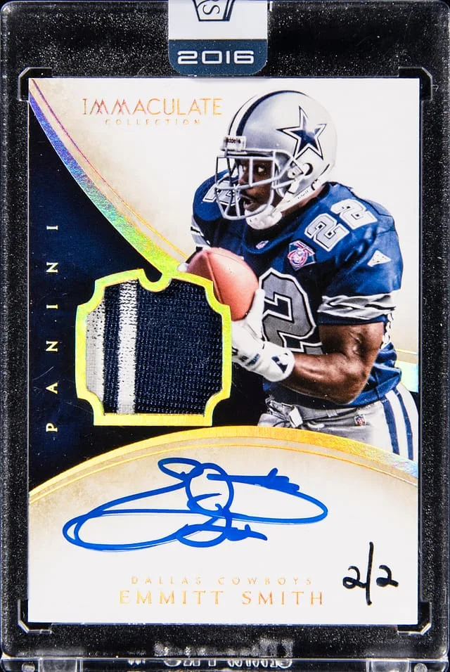 2014 Panini Immaculate Emmitt Smith #10 card image