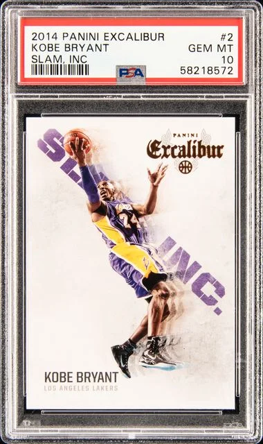 2014 Panini Kobe Bryant Excalibur Slam, Inc #2 card image