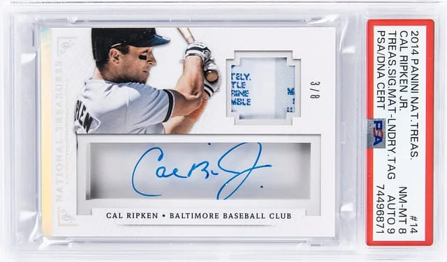 2014 Panini National Treasures Signature Materials Laundry #no-number card image