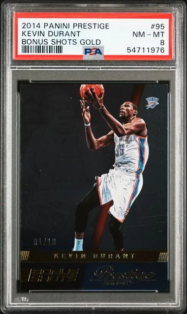 2014 Panini Prestige Kevin Durant #95 card image