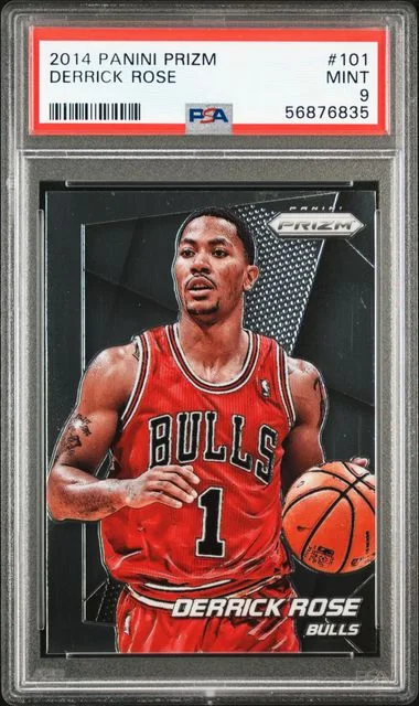 2014 Panini Prizm Derrick Rose #101 card image