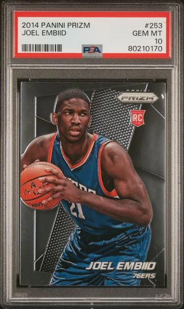 2014 Panini Prizm Joel Embiid #253 card image