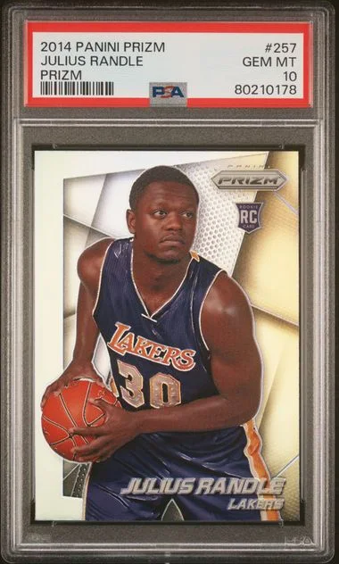 2014 Panini Prizm Julius Randle Prizm #257 card image