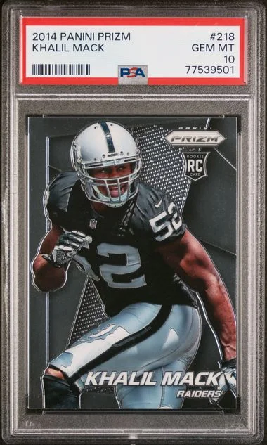 2014 Panini Prizm Khalil Mack #218 card image