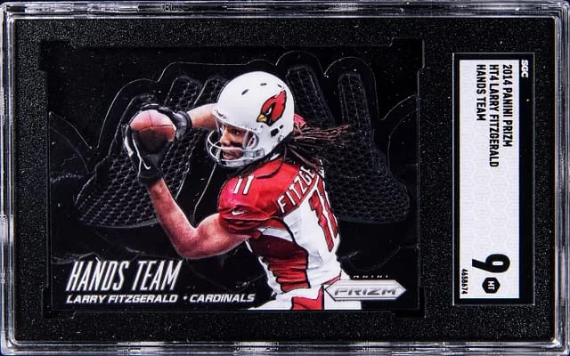 2014 Panini Prizm Larry Fitzgerald #HT4 card image