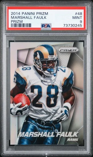 2014 Panini Prizm Marshall Faulk Prizm #48 card image