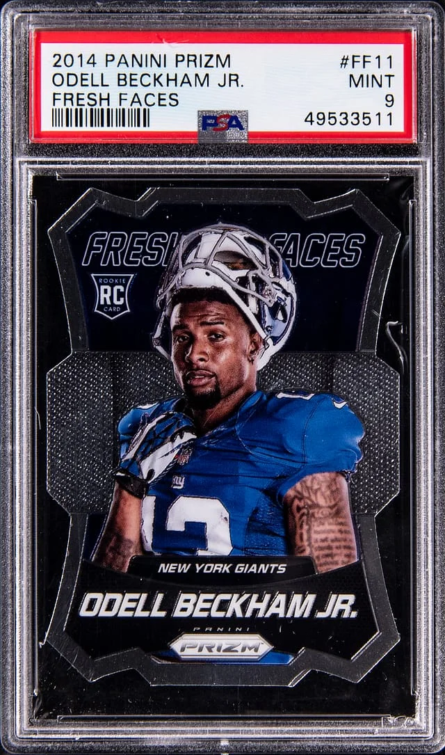 2014 Panini Prizm Odell Beckham Jr. Fresh Faces #FF11 card image
