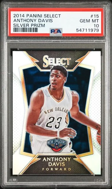 2014 Panini Select Anthony Davis #15 card image