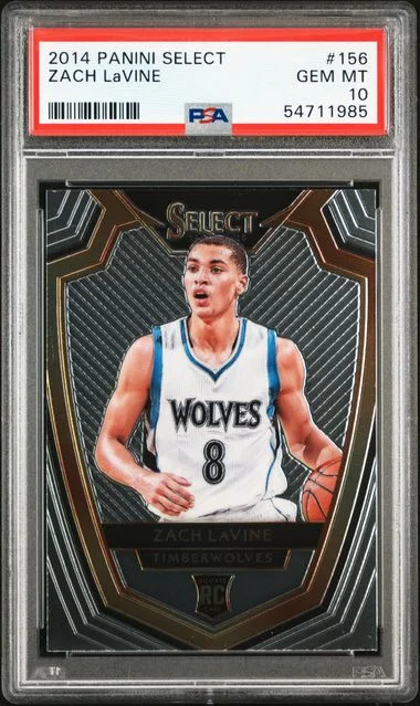 2014 Panini Select Zach Lavine #156 card image