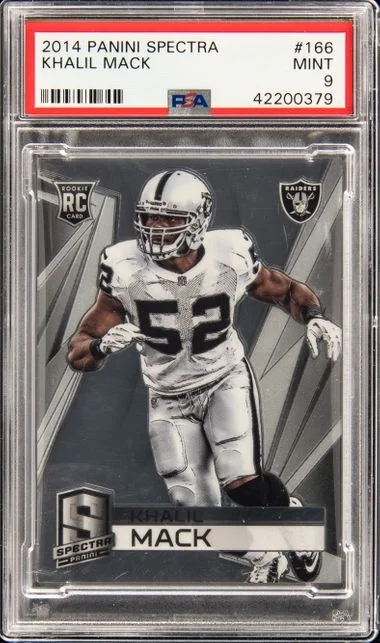 2014 Panini Spectra Khalil Mack #166 card image