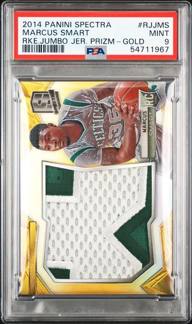2014 Panini Spectra Marcus Smart Jumbo Jerseys Prizm #RJJMS card image